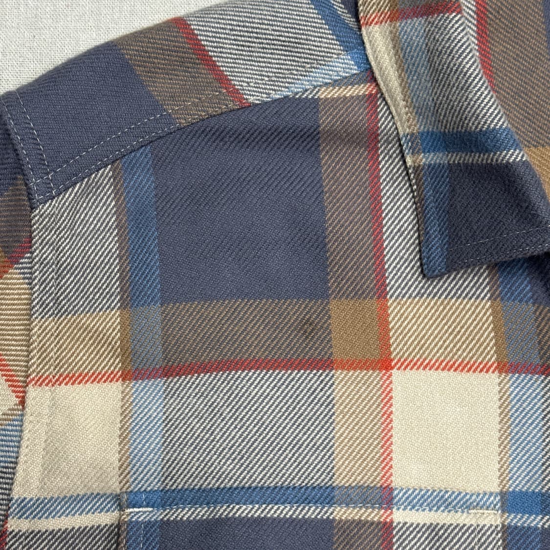 파타고니아 브라운 플란넬 체크셔츠 L 상품이미지9