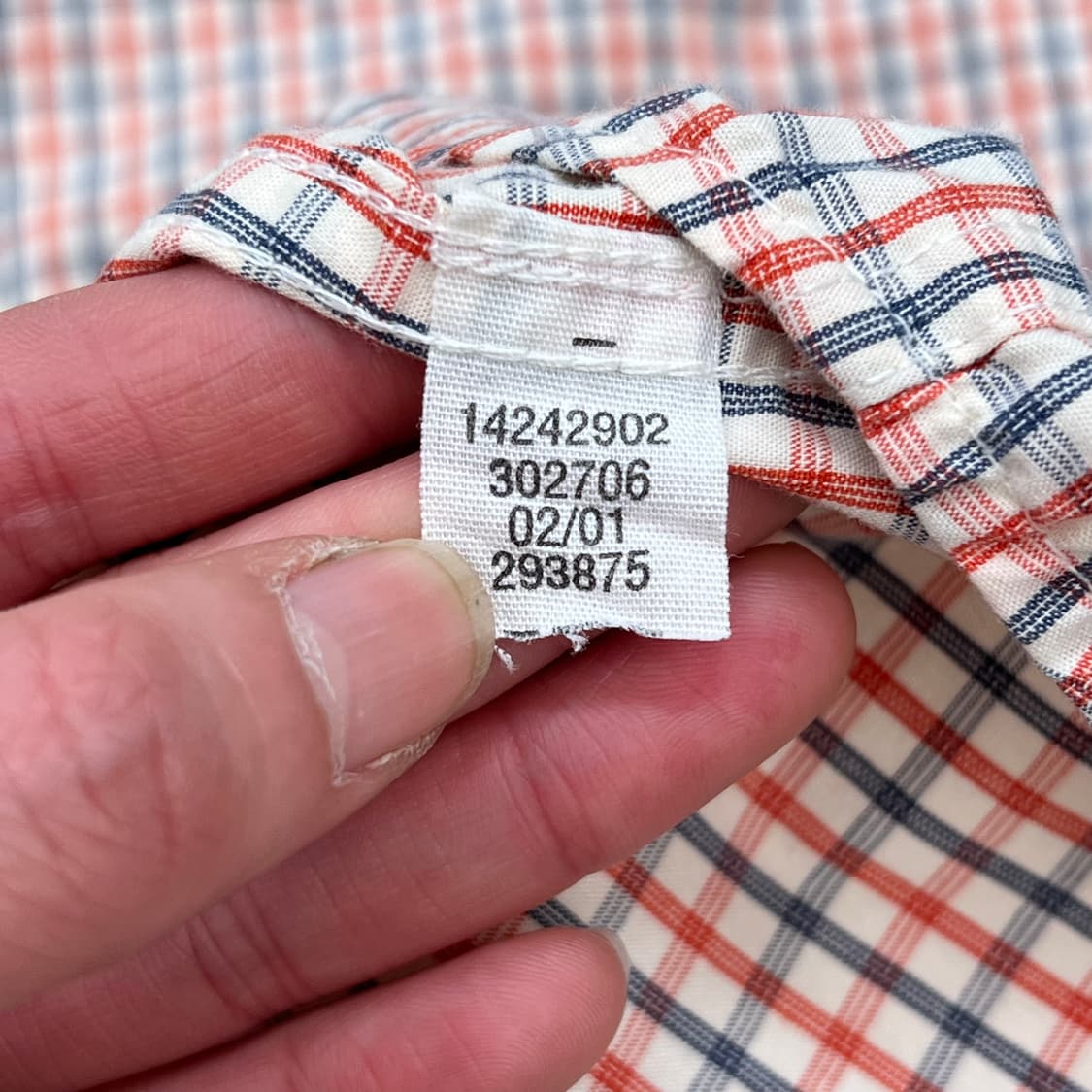 갭 투포켓 체크셔츠 r2245 상품이미지6