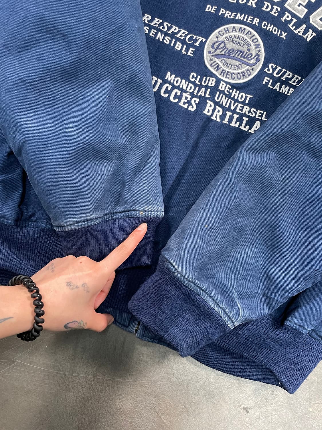 재팬 빈티지 컬리지 바시티 자켓 상품이미지3