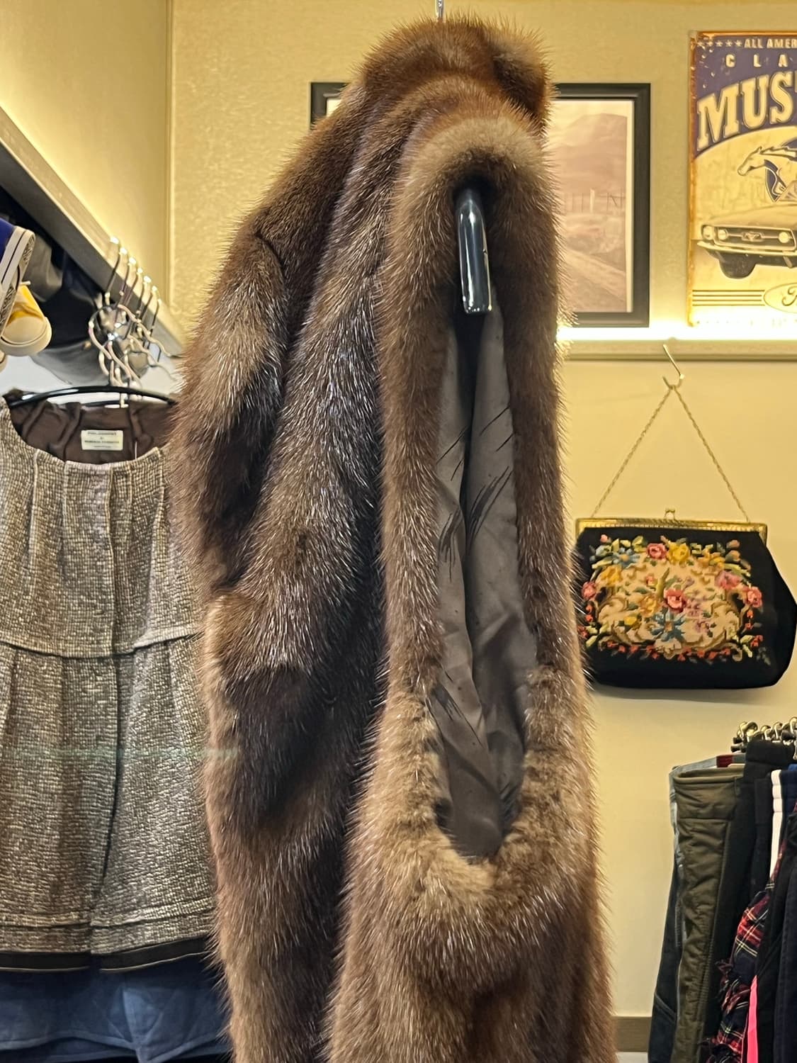 밍크 롱베스트 mink longvest 상품이미지3