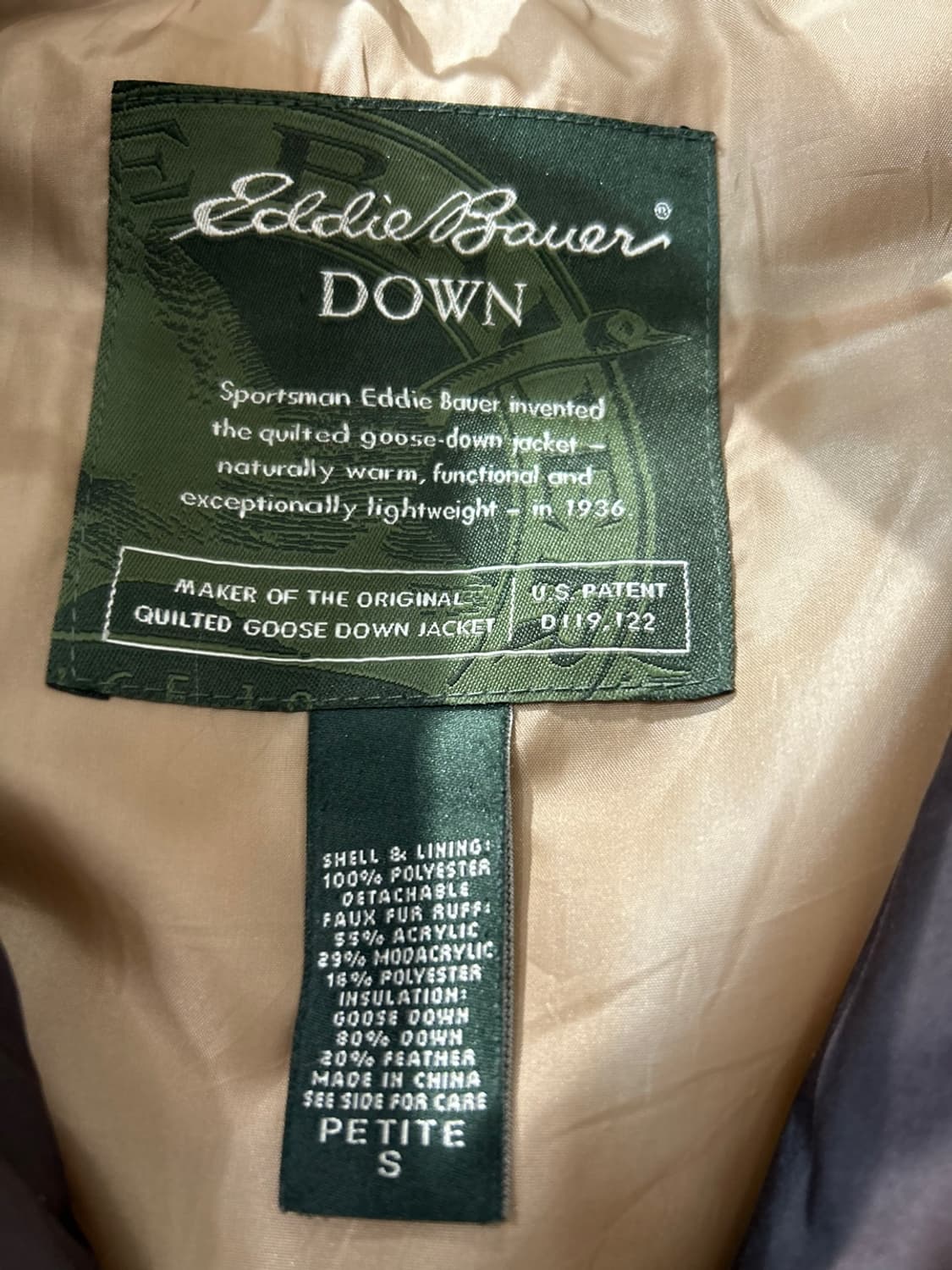 에디바우어 구스다운 후드퍼 롱패딩 상품이미지3