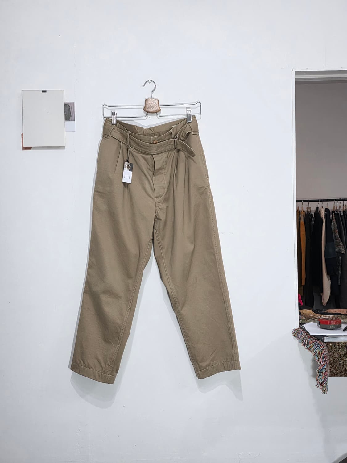 Comoli belted pants 상품이미지1