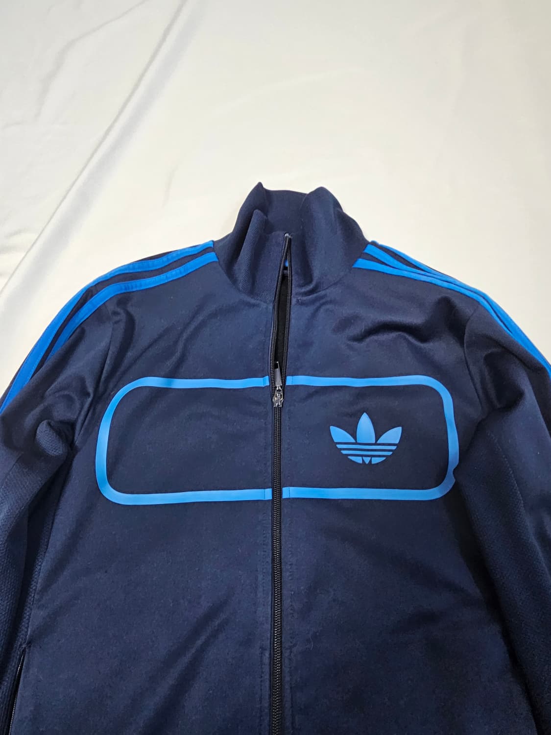 아디다스 져지 트랙탑 파이어버드 스트리트드라이버 블루베리자켓 희귀 100 상품이미지2
