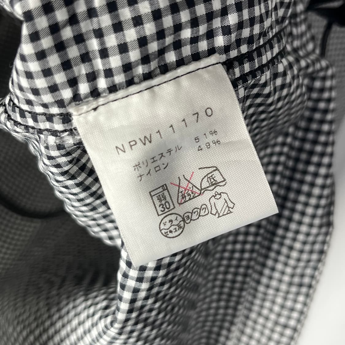 [The North Face] 노스페이스 깅엄체크 후드 바람막이 자켓 상품이미지7