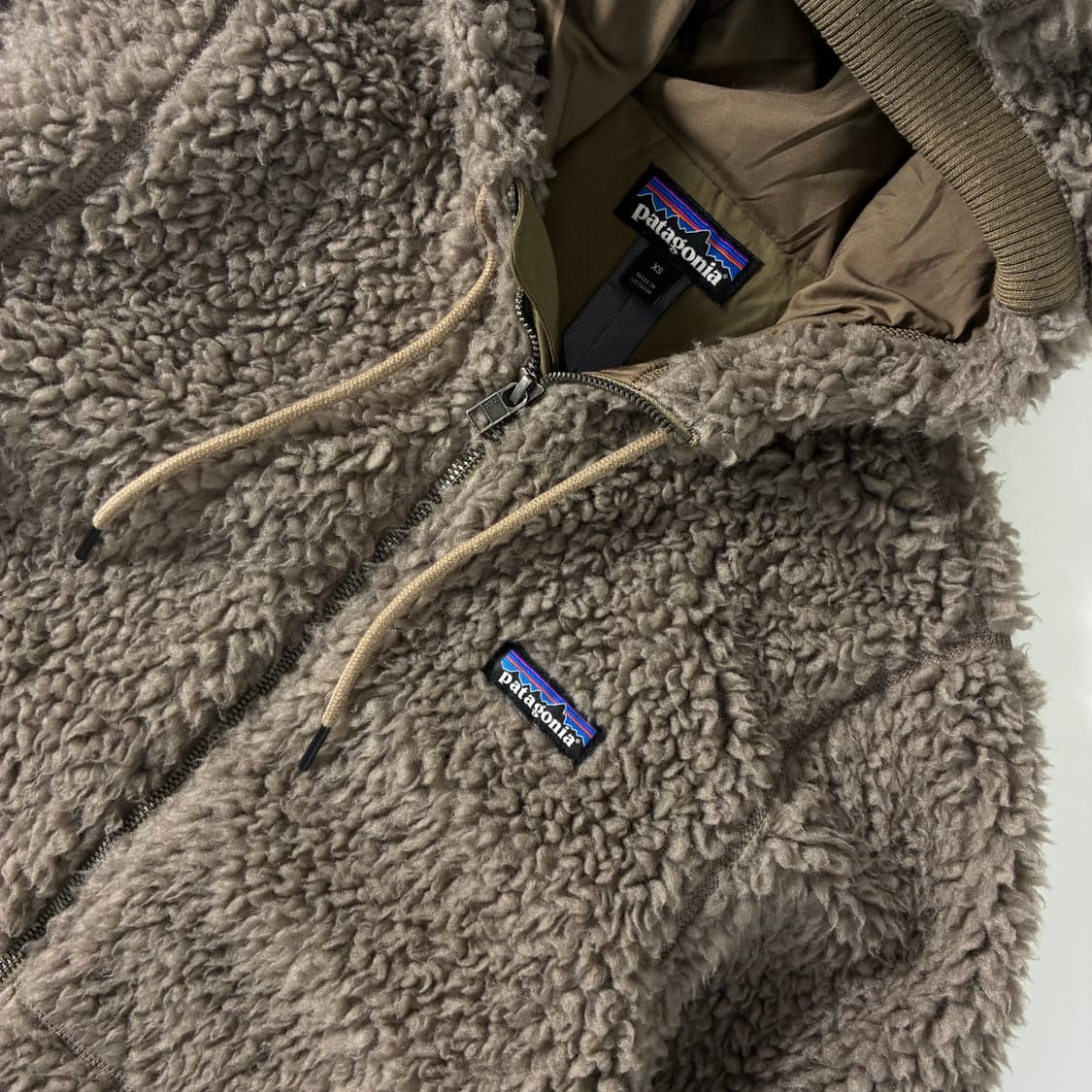 Patagonia 파타고니아 더스티 탄 카키 메사 플리스 코트 상품이미지4