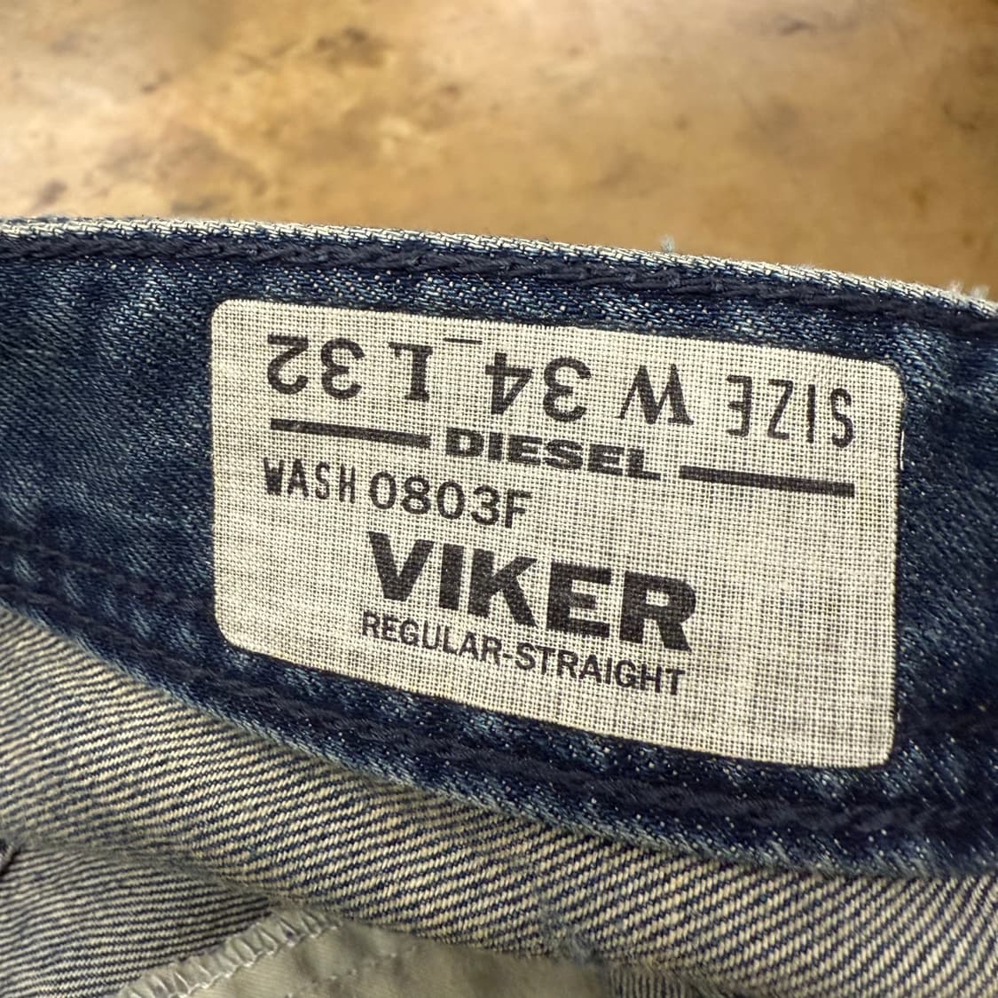 [정품/34] DIESEL 디젤 청바지 데님 팬츠 b14 상품이미지7