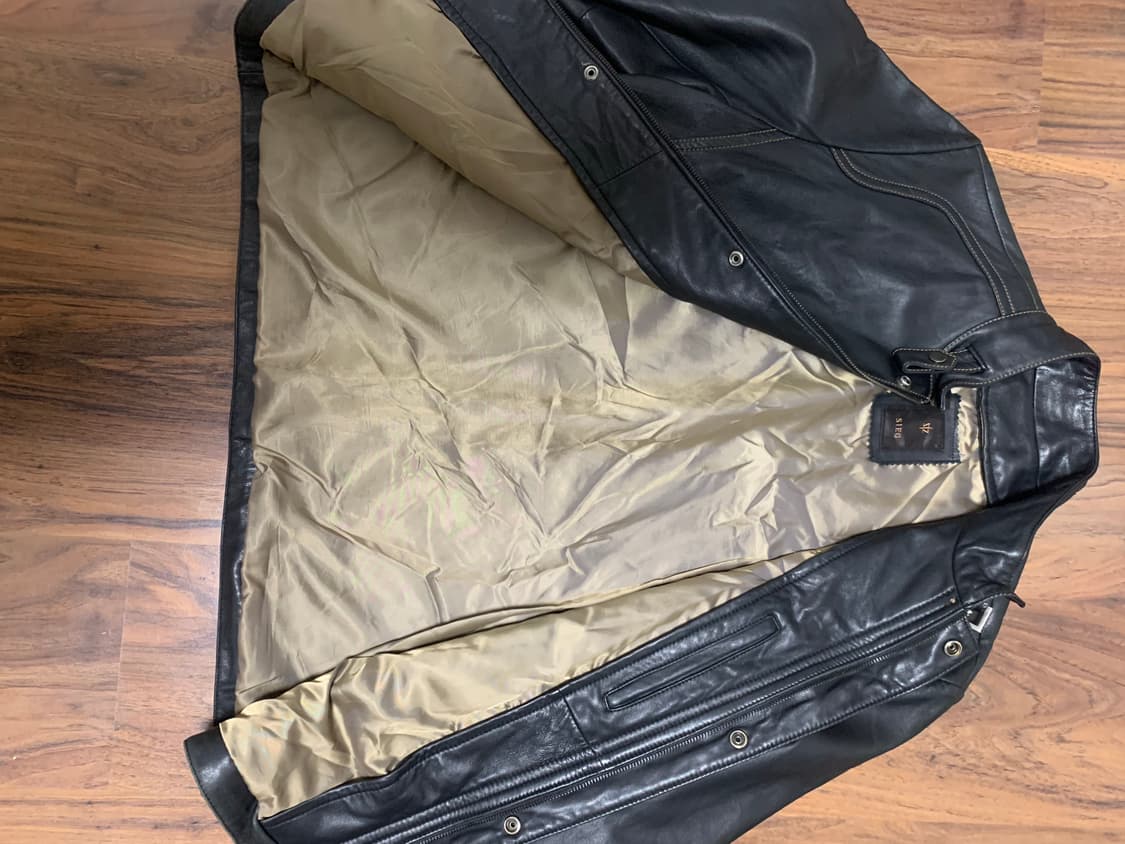 지이크 양가죽 싱글자켓 상품이미지8