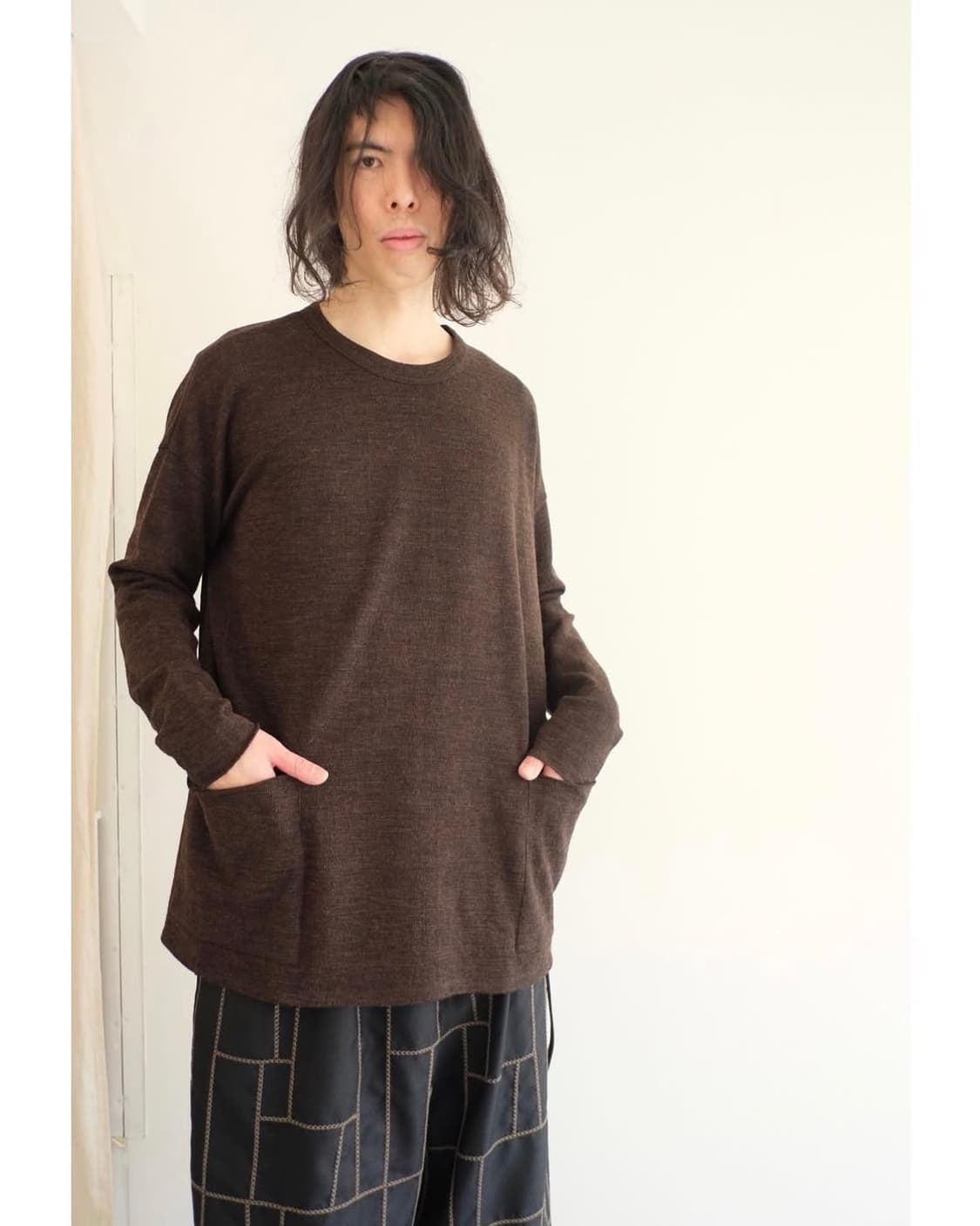 클라시카 22fw 니트 컷앤소 klasica 상품이미지10