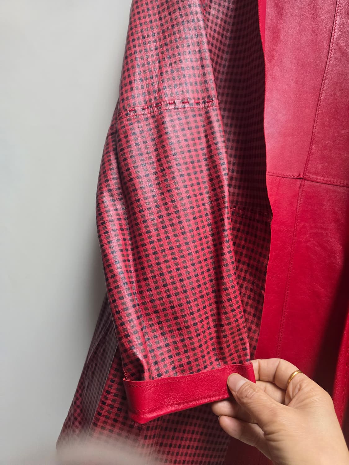 가죽 자켓 양면 s 상품이미지5