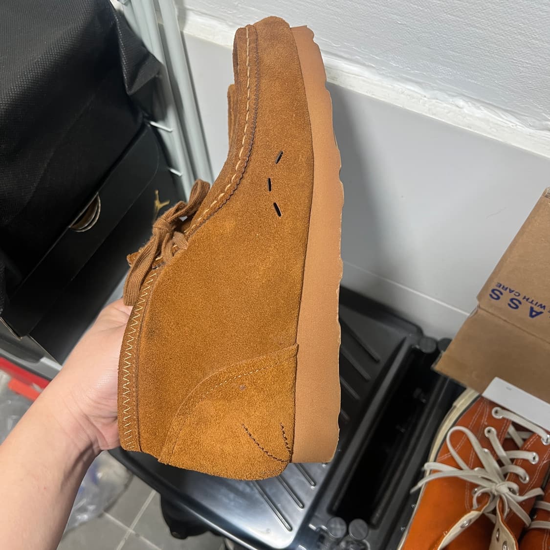 [2]폴리테루 왈라비 미드 딥브라운 상품이미지3