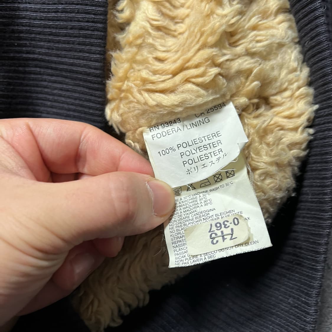 디젤 투웨이 쉐르파 안감 후드집업 상품이미지7