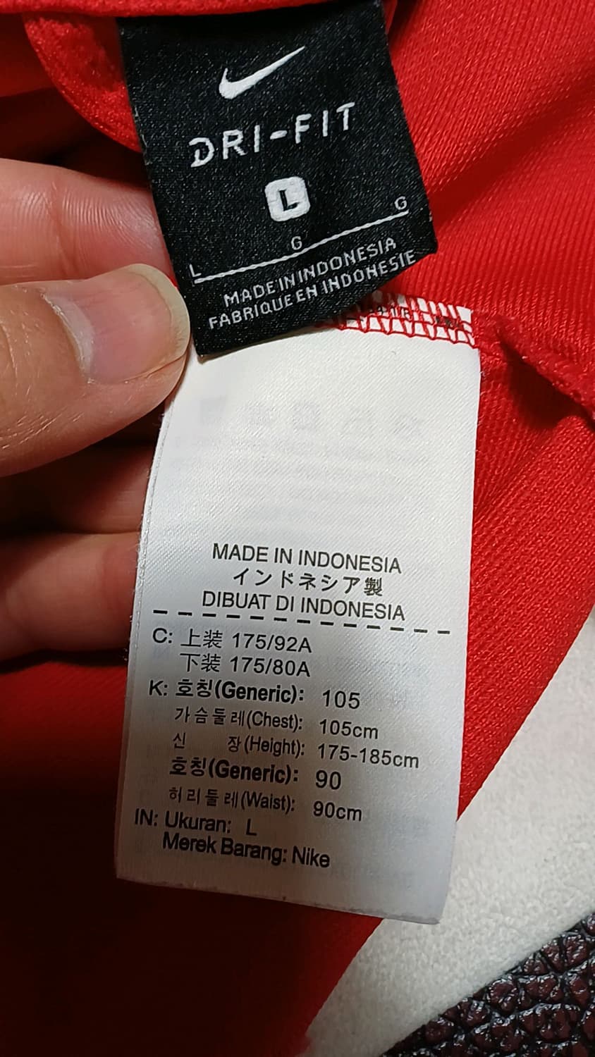 나이키 드라이핏 얇은저지 105 가슴58 기장74 상품이미지6