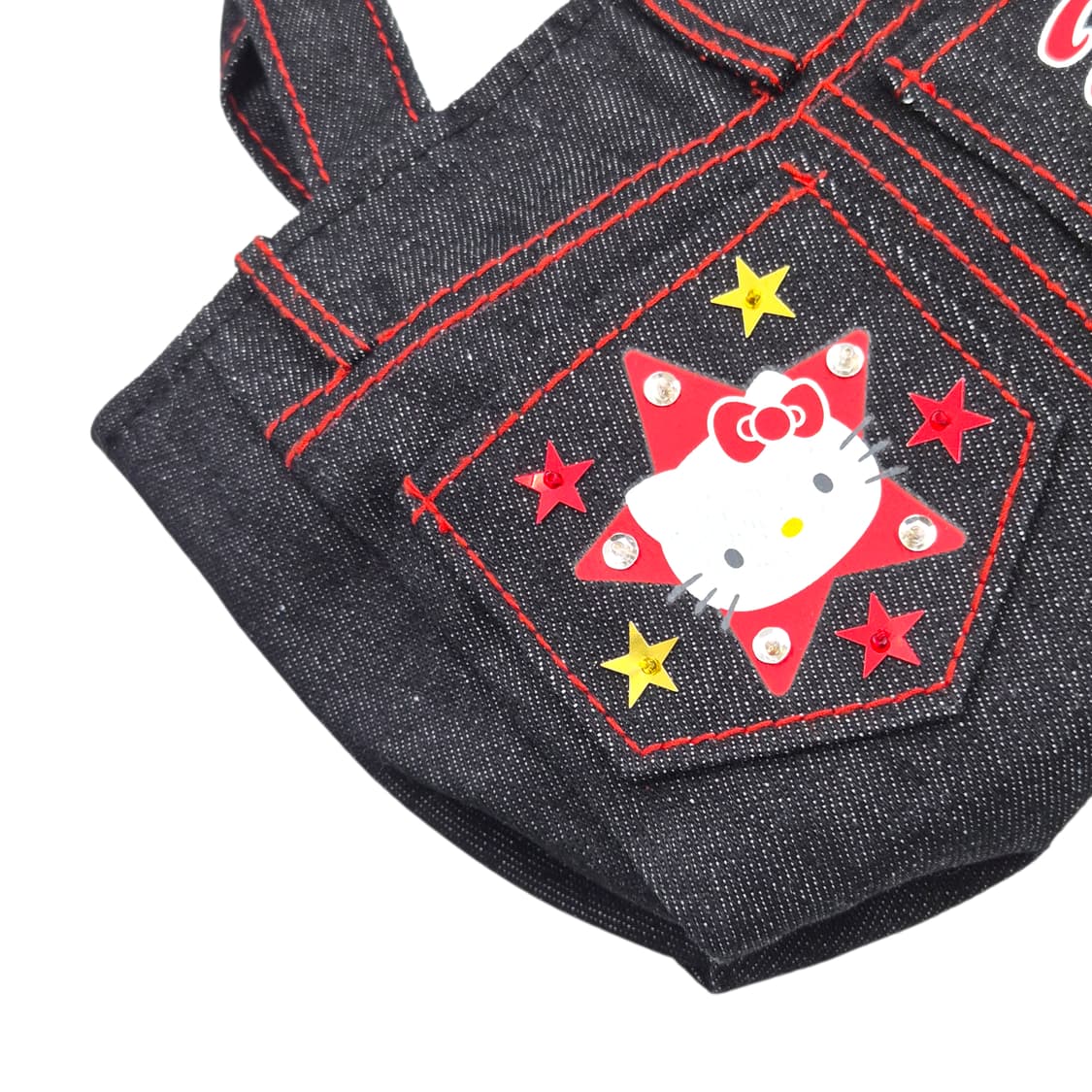 02s 고전 키티 스타 데님 미니 핸드백 상품이미지4