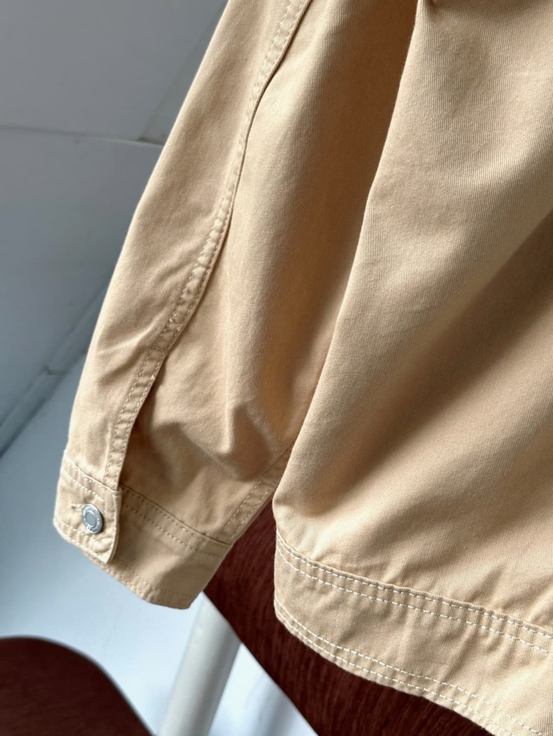 Cotton twill back string design trucker  상품이미지7