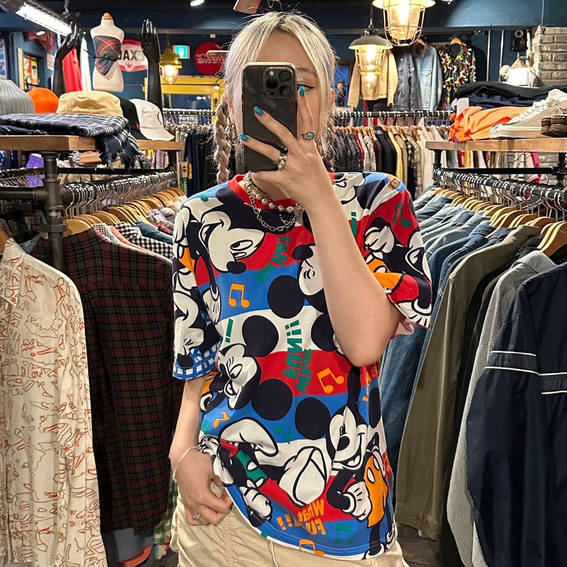 디즈니 미키마우스 반팔 티셔츠 상품이미지1