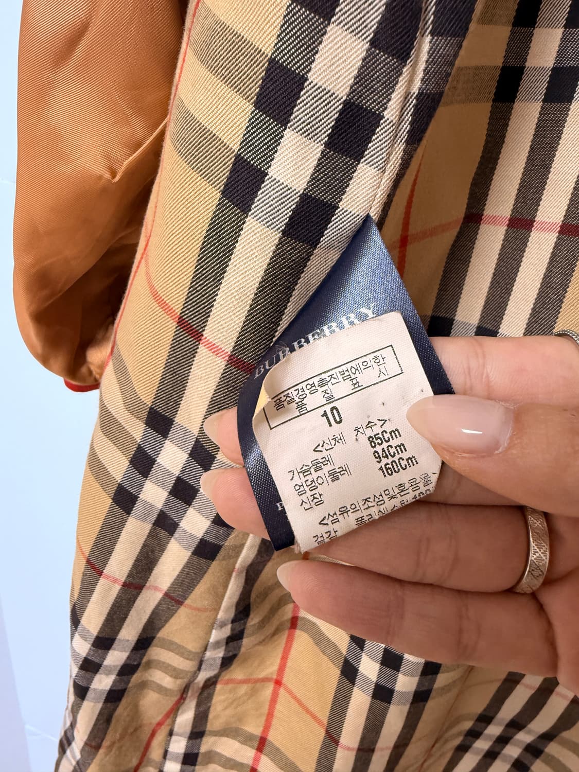 버버리 트렌치 코트 여성용 55 상품이미지7