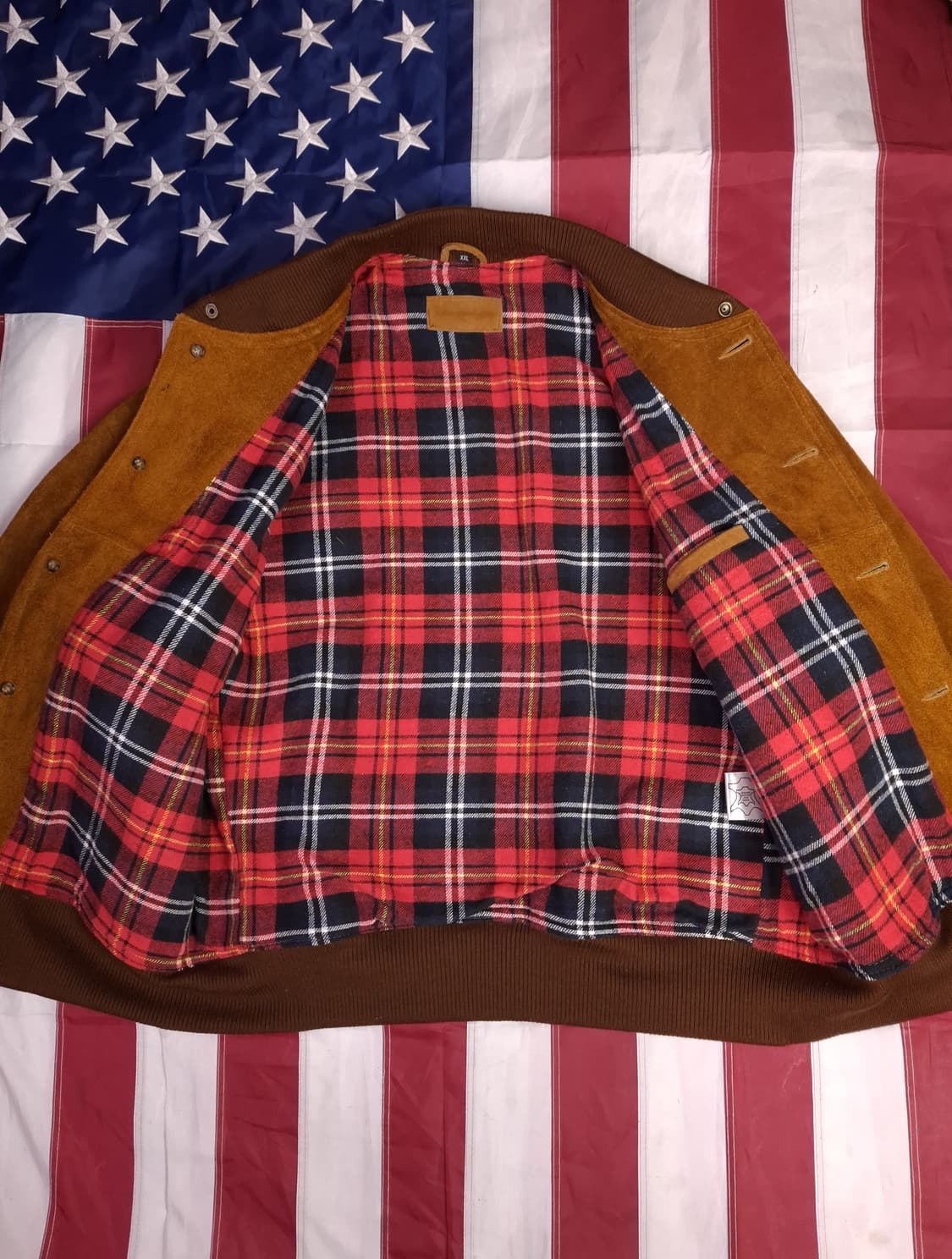 새제품 빈티지 A-1 TAPE 리얼스웨이드 자켓 상품이미지6