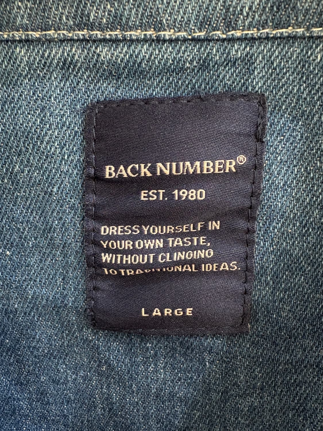 BACK NUMBER 셔츠 상품이미지6