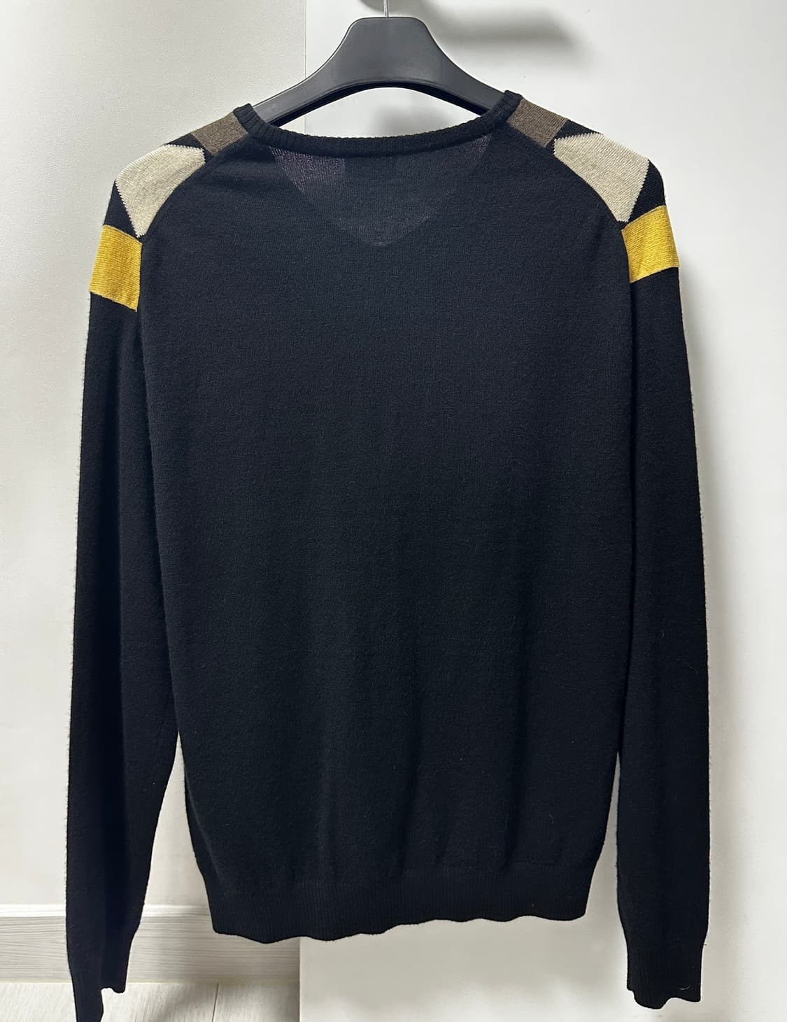 [라코스테] 남성 아가일 V넥 니트 상품이미지3