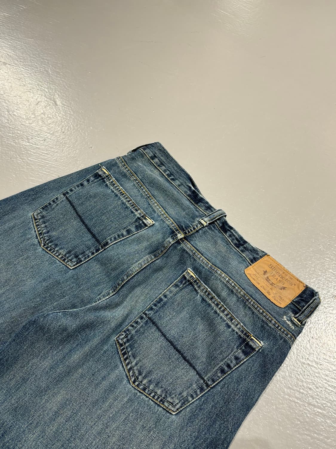 빈티지 루즈핏 데님 팬츠 상품이미지7