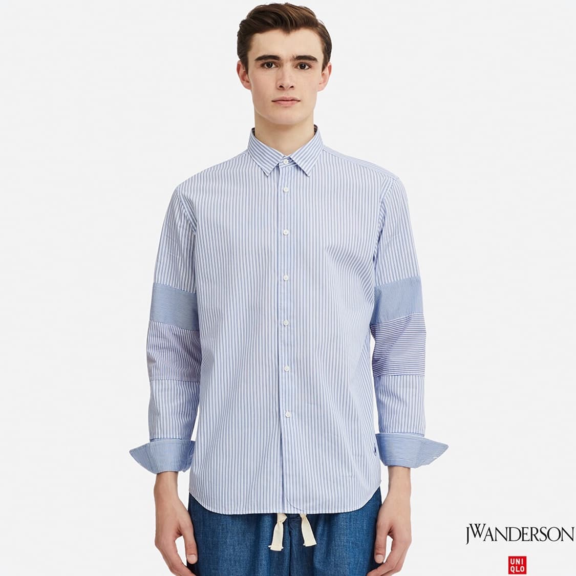 [US:L / ASIA: XL] 유니클로 JWA 스트라이프셔츠 상품이미지1