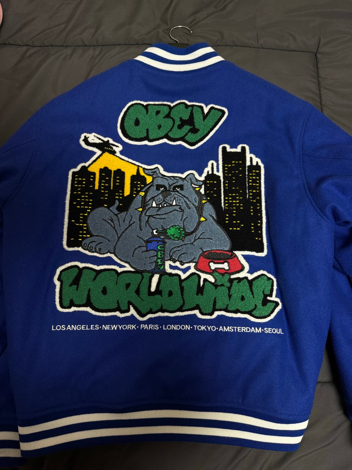 오베이 바시티 자켓 XL 상품이미지3