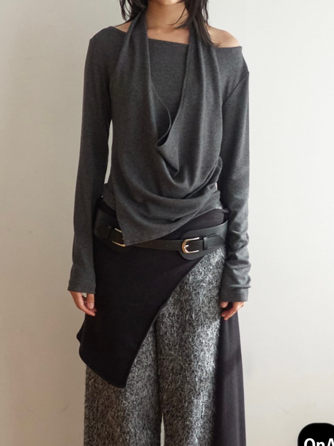 Layered Flare Top 상품이미지5