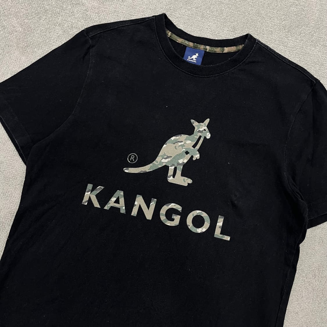 M 캉골 카모 로고 반팔 상품이미지2