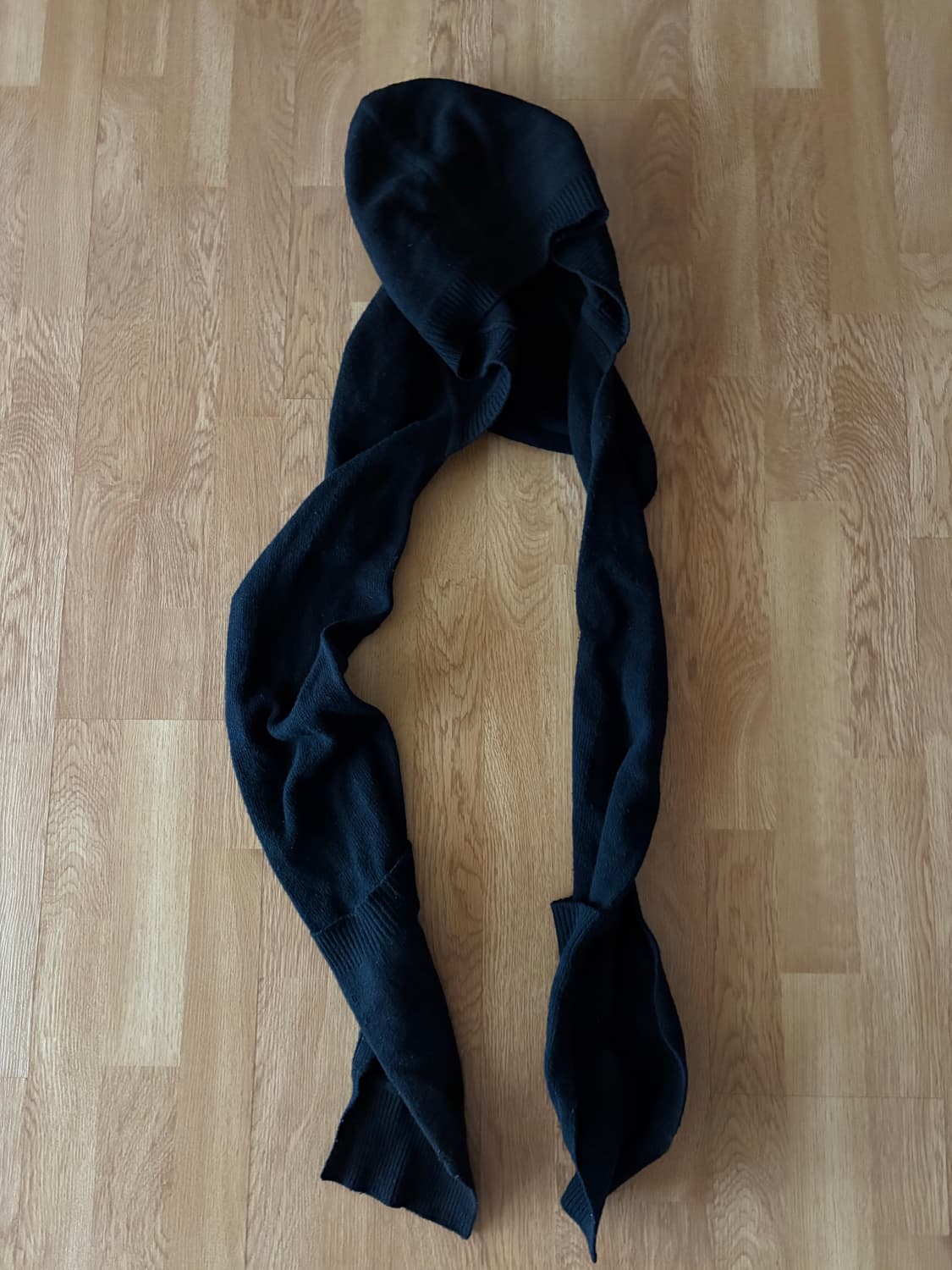 [OS] 빈티지 니트 후드 스카프 상품이미지2