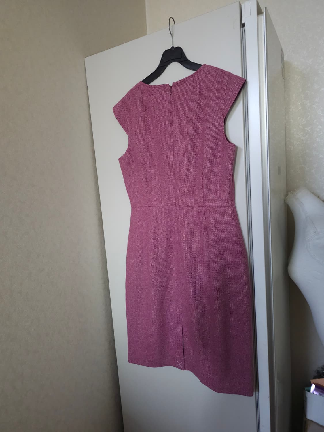 새상품)제이크루 핑크색 모직 원피스 상품이미지4