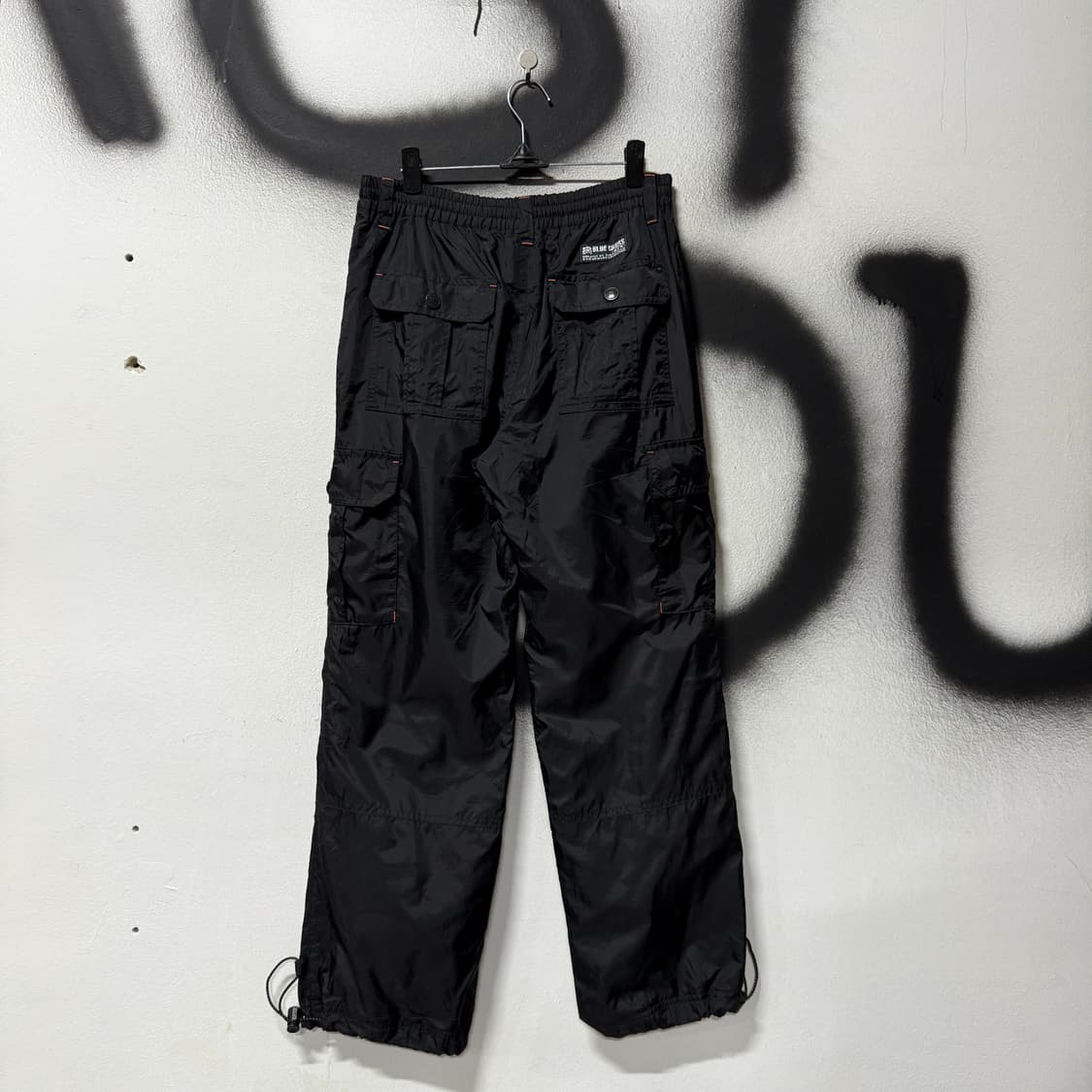 VTG 빈티지 원포인트 나일론 스트링 밴딩 카고 팬츠 상품이미지2