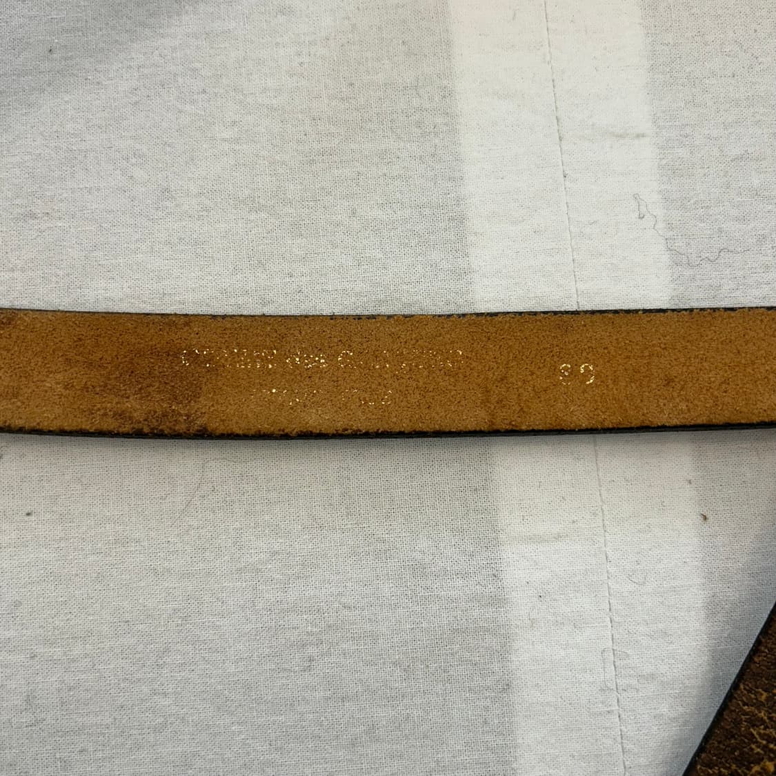 꼼 데 가르송 옴므 플러스 레더 벨트 상품이미지2