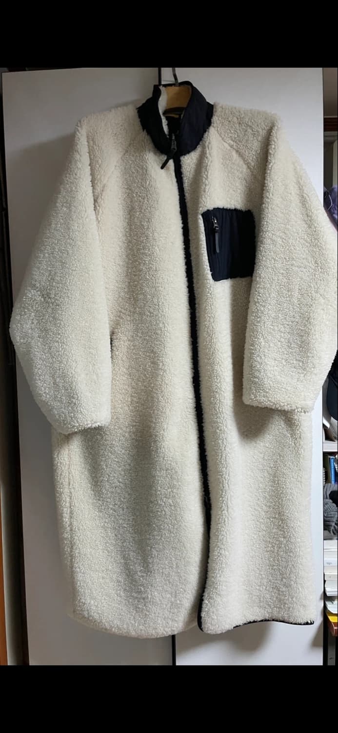 하이드아웃 롱 후리스 자켓 이효리 후리스 상품이미지2