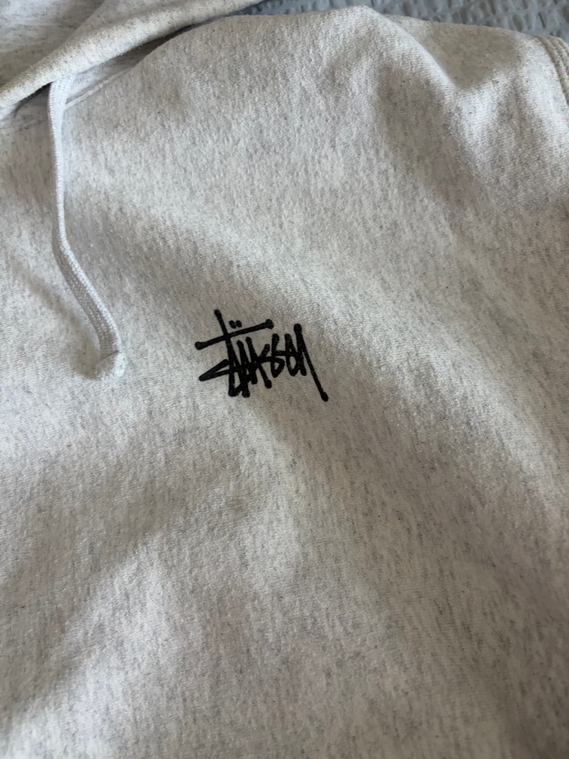 스투시 애쉬그레이 후드티 M 상품이미지3