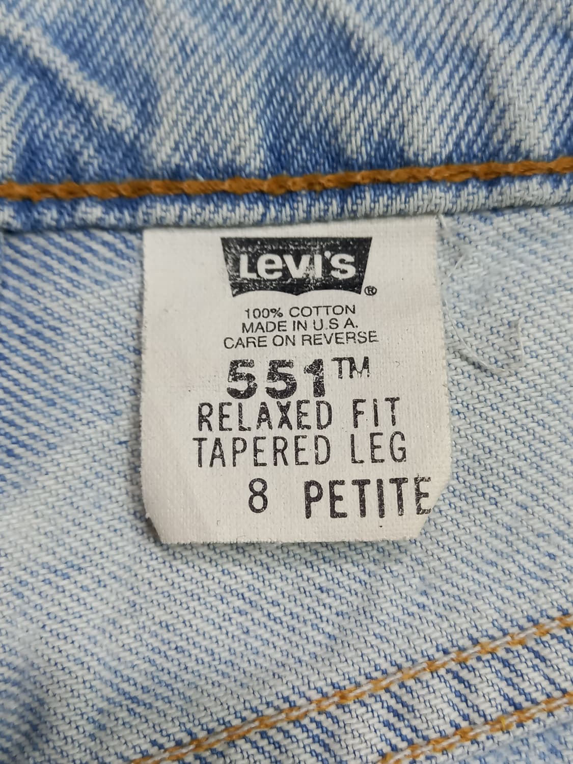 27 95's 리바이스551 USA RedPont 미니스커트 27-619 상품이미지6