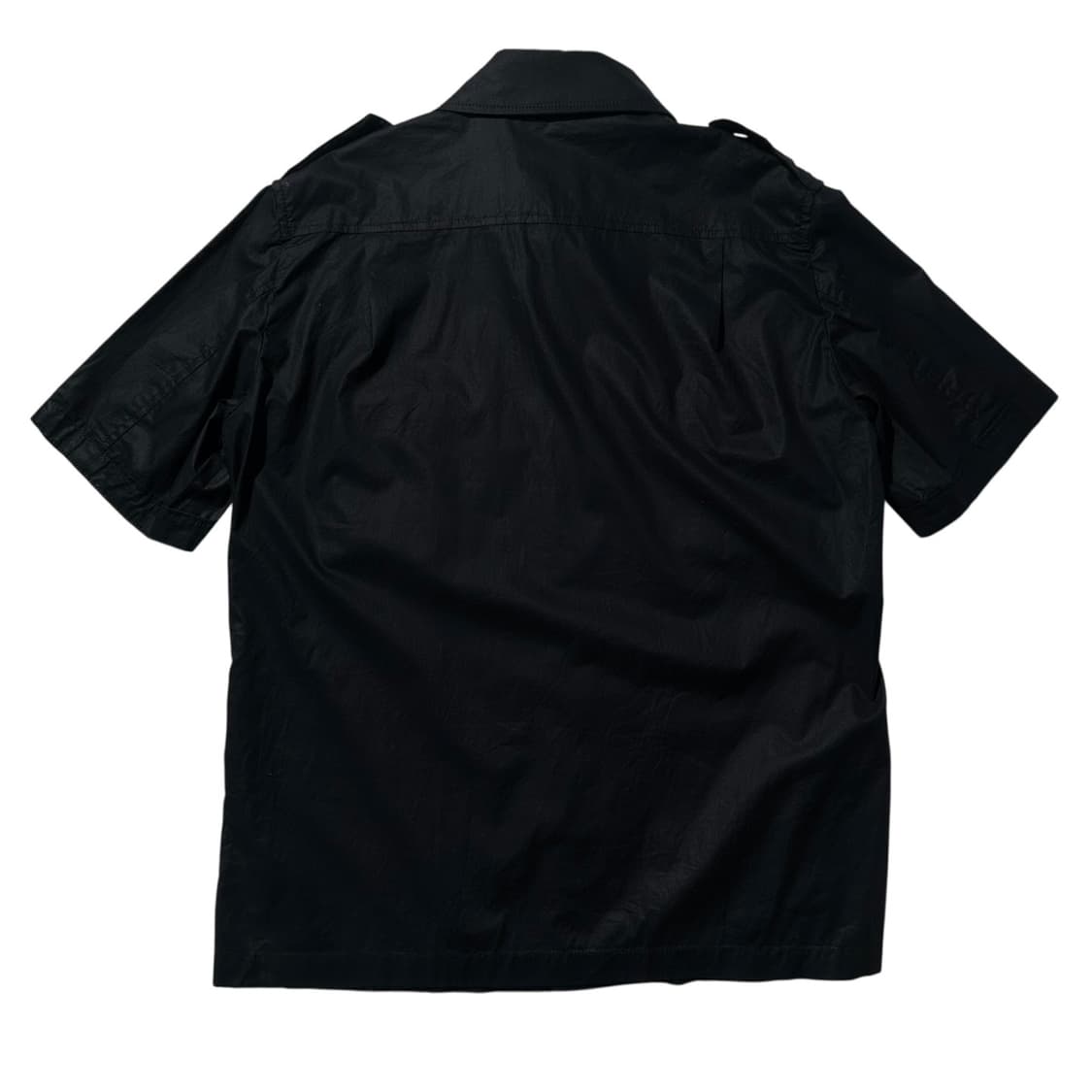 폴스미스 밀리터리 프론트 포켓 반팔 셔츠 블랙 상품이미지2