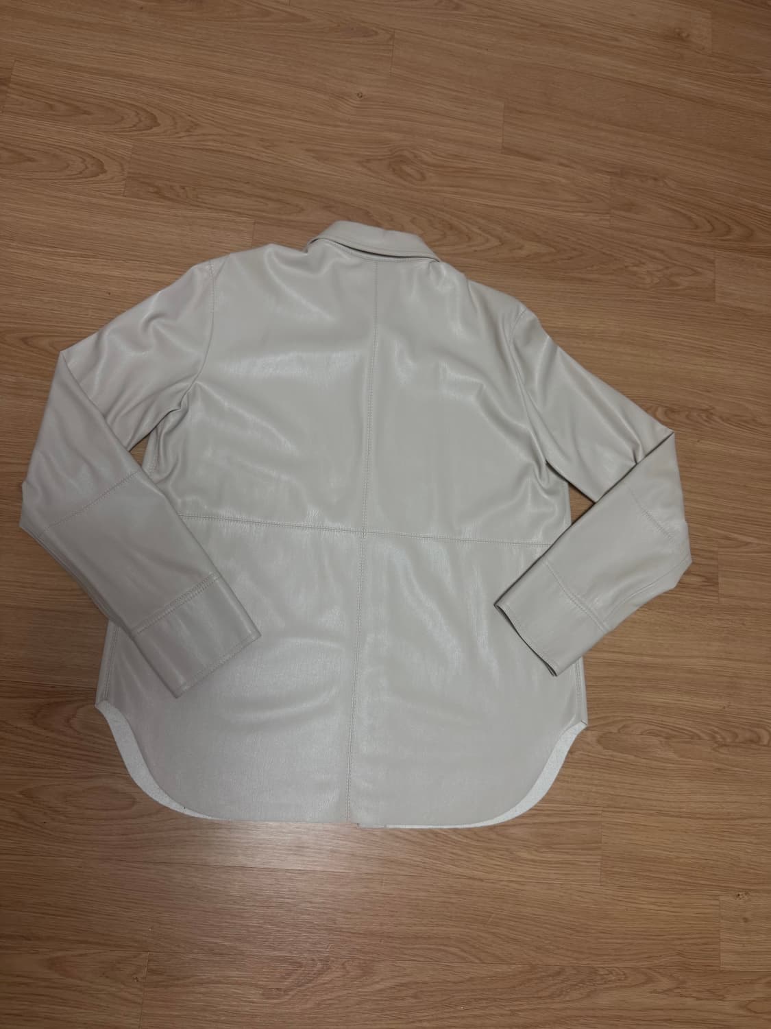 나누쉬카 nanushka 비건 레더 셔츠 m 상품이미지2