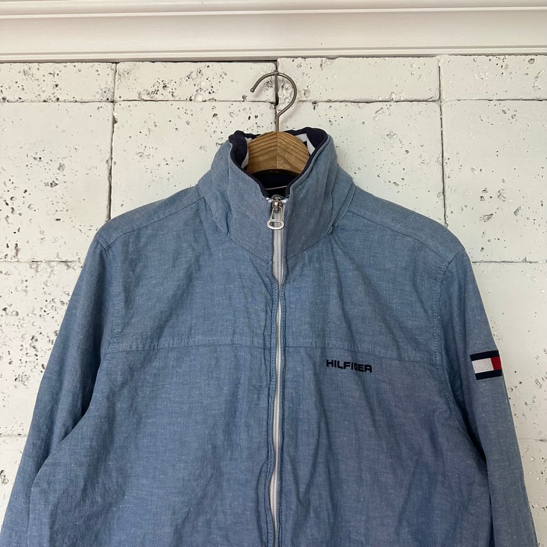 S 타미힐피거 샴브레이 바람막이 상품이미지2