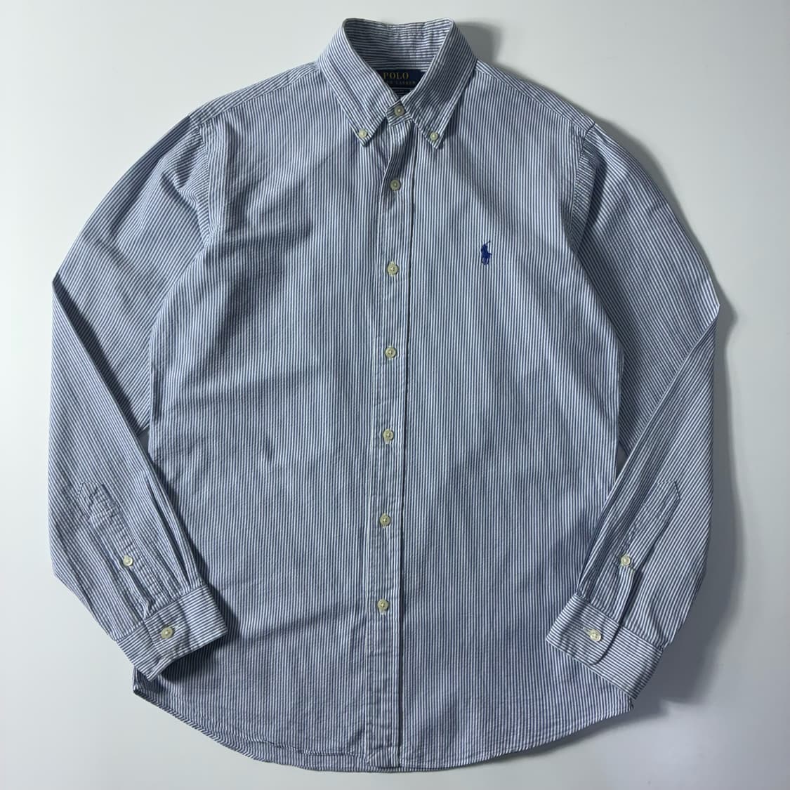 Polo  폴로 랄프로렌 신형 자수 코튼 스트라이프 셔츠 상품이미지1