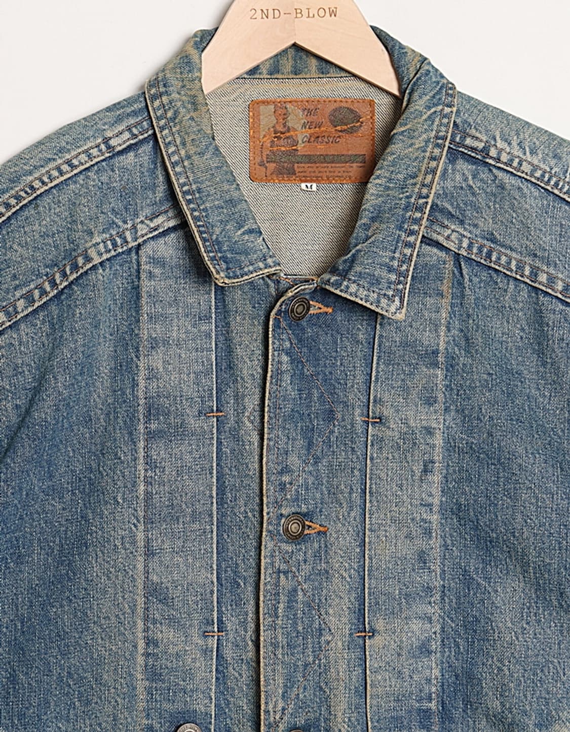 8~90's BLUE WAY Denim Trucker Jacket 상품이미지3