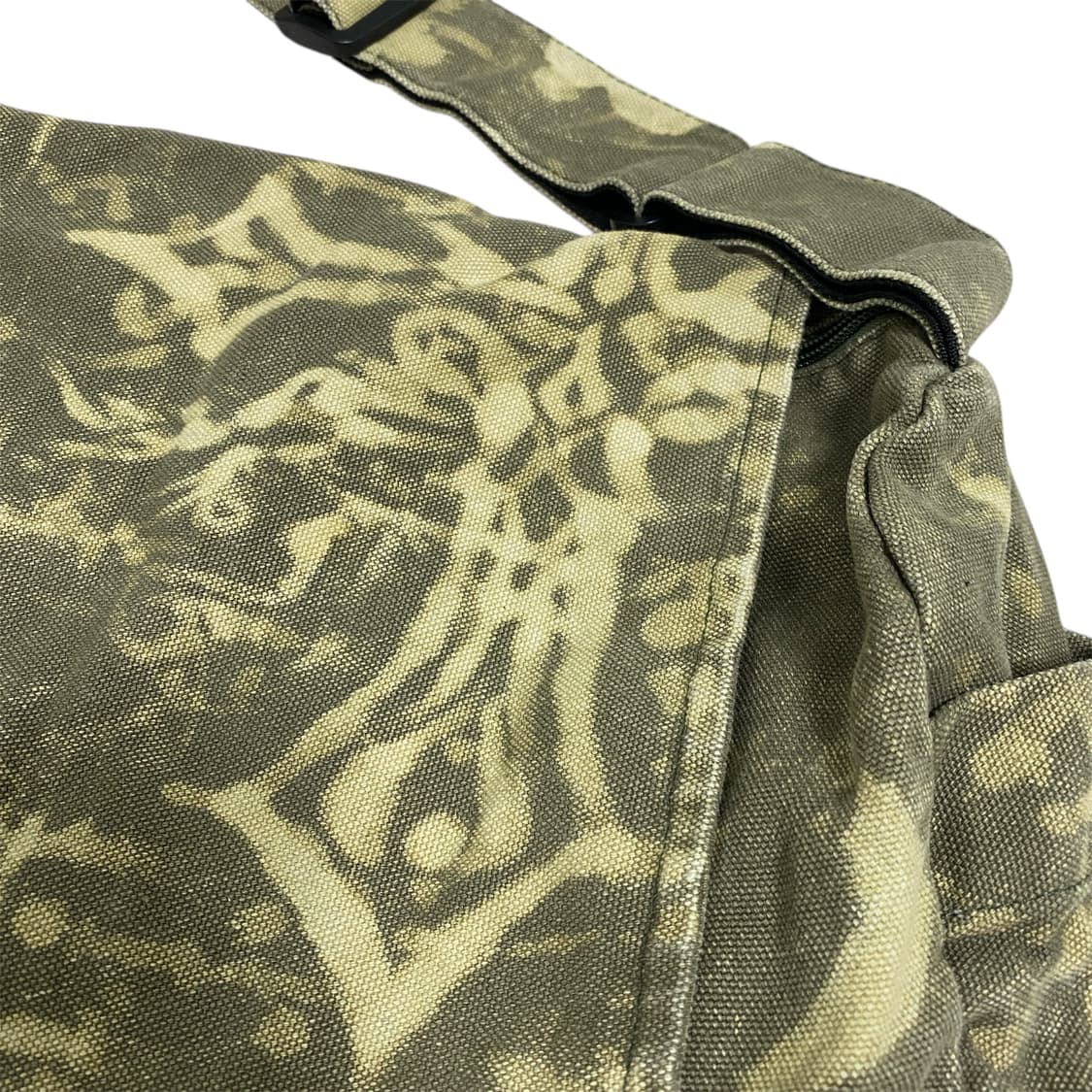 타이다이 프린팅 워싱 카키 크로스백 상품이미지5