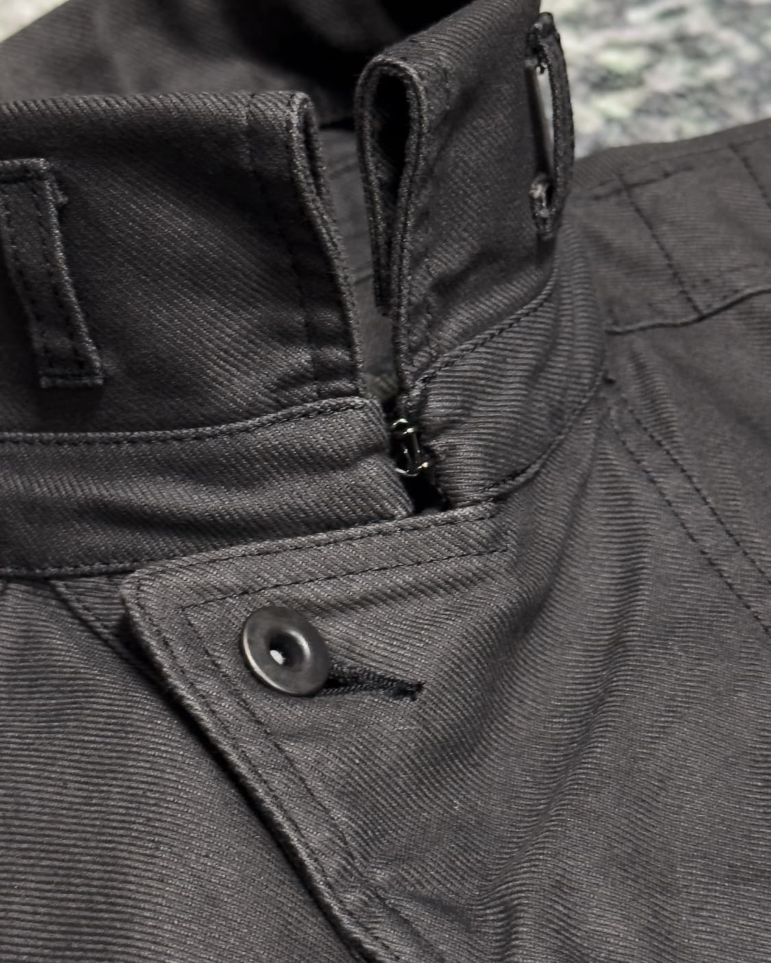 {Schlussel} Asymmetric High Neck Jacket  상품이미지5