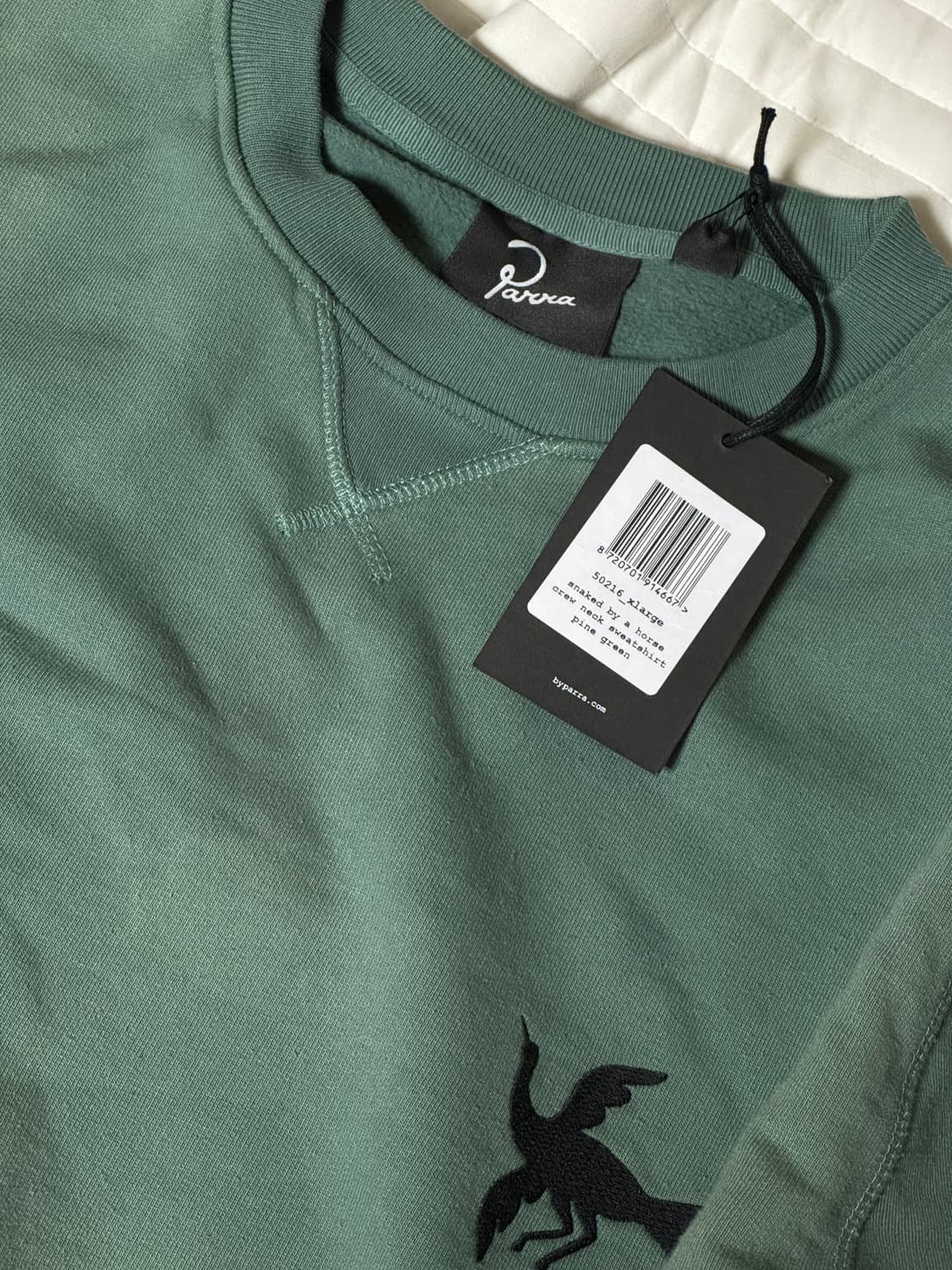 [XL] 파라 맨투맨 그린  상품이미지3