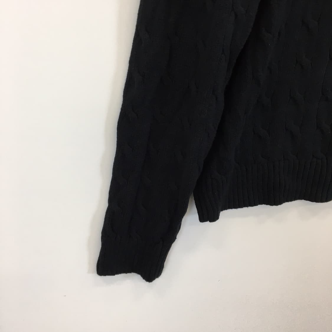 폴로 랄프로렌 상위라인 케이블니트 XL 레드포니 상품이미지3