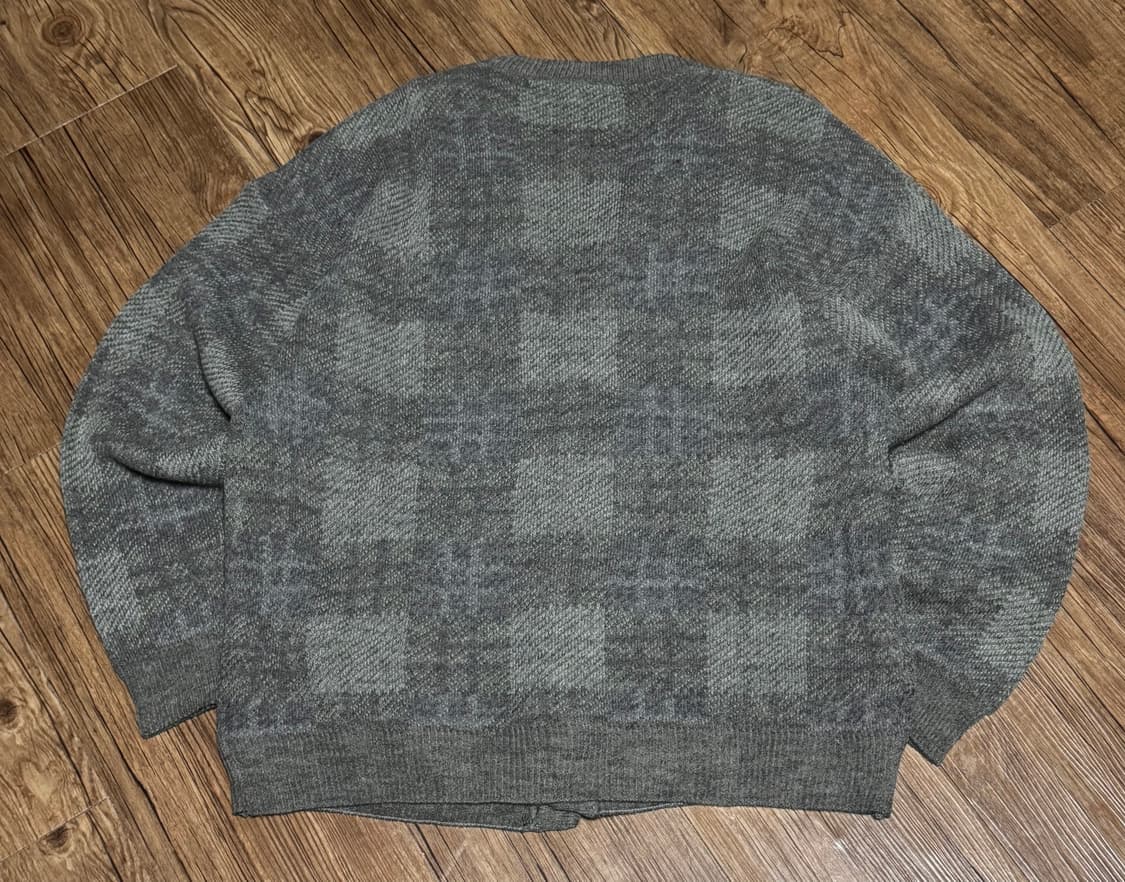 [XL] 지아니 알베르티 이탈리아 아가일 가디건 상품이미지3