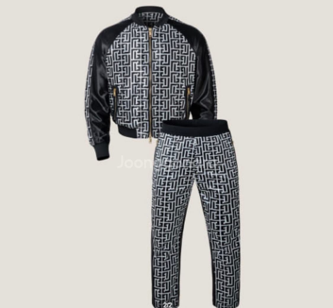 (셋업) 라피나토 볼란테 레오파드 트레이닝 복 셋업 교신O 상품이미지2