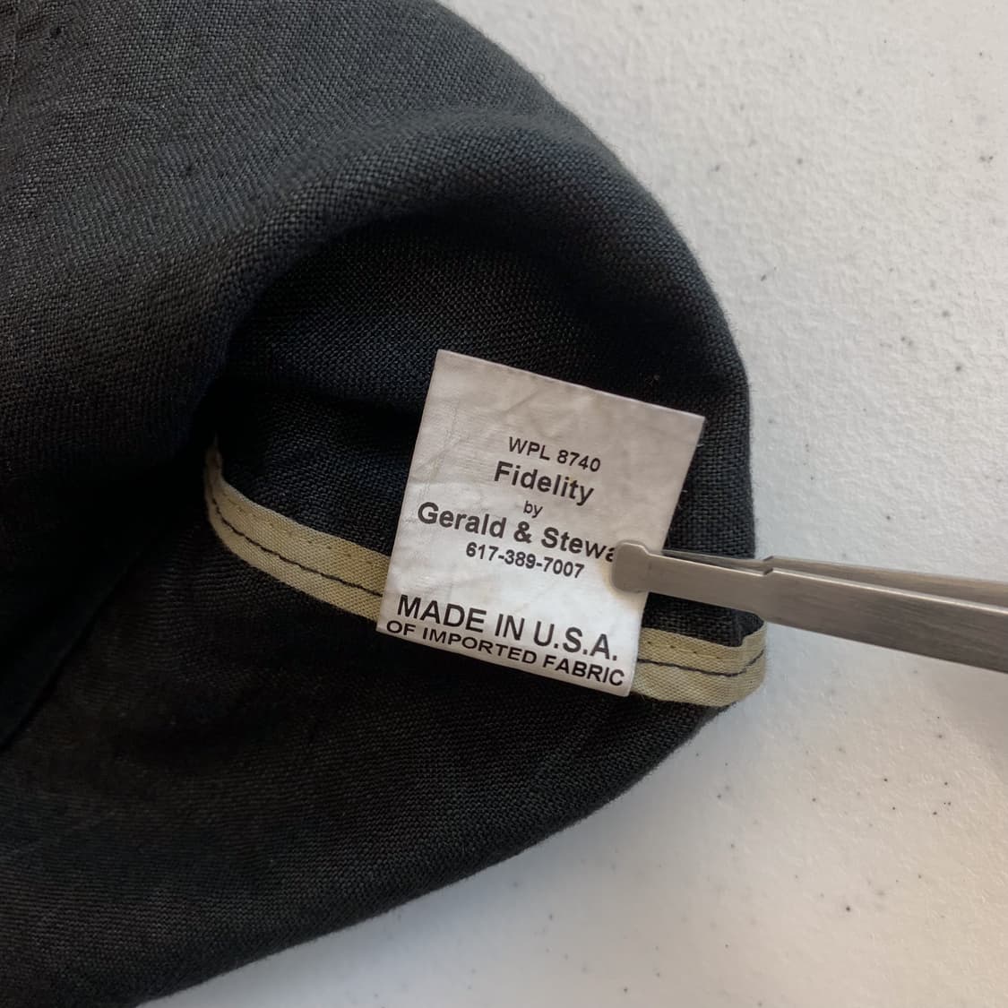 피델리티 USA made 린넨 자켓 95-100 상품이미지10