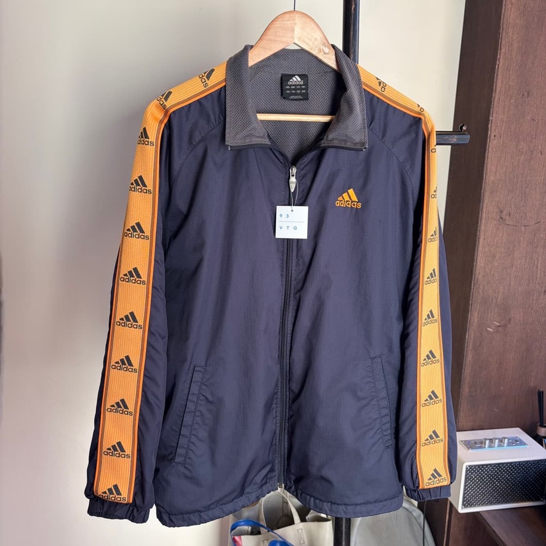 15440 - 아디다스 네이비 바람막이 자켓 상품이미지2