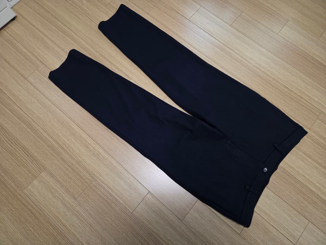 마에스트로 멜란지 울 슬랙스 팬츠 네이비 상품이미지7