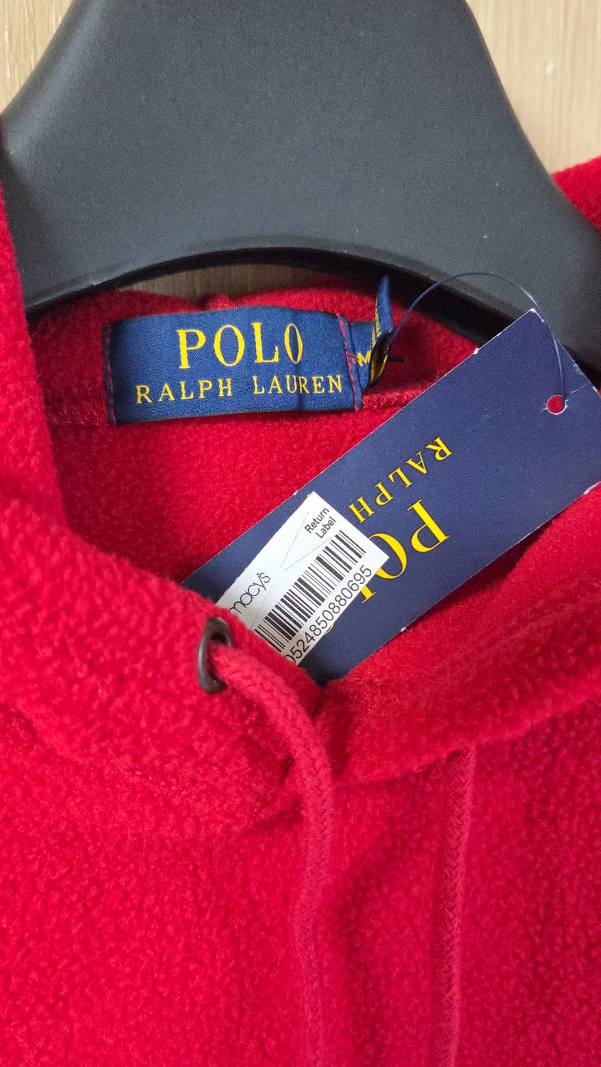 (착샷) 폴로 랄프로렌 USA 플리스 후드 티셔츠 상품이미지4